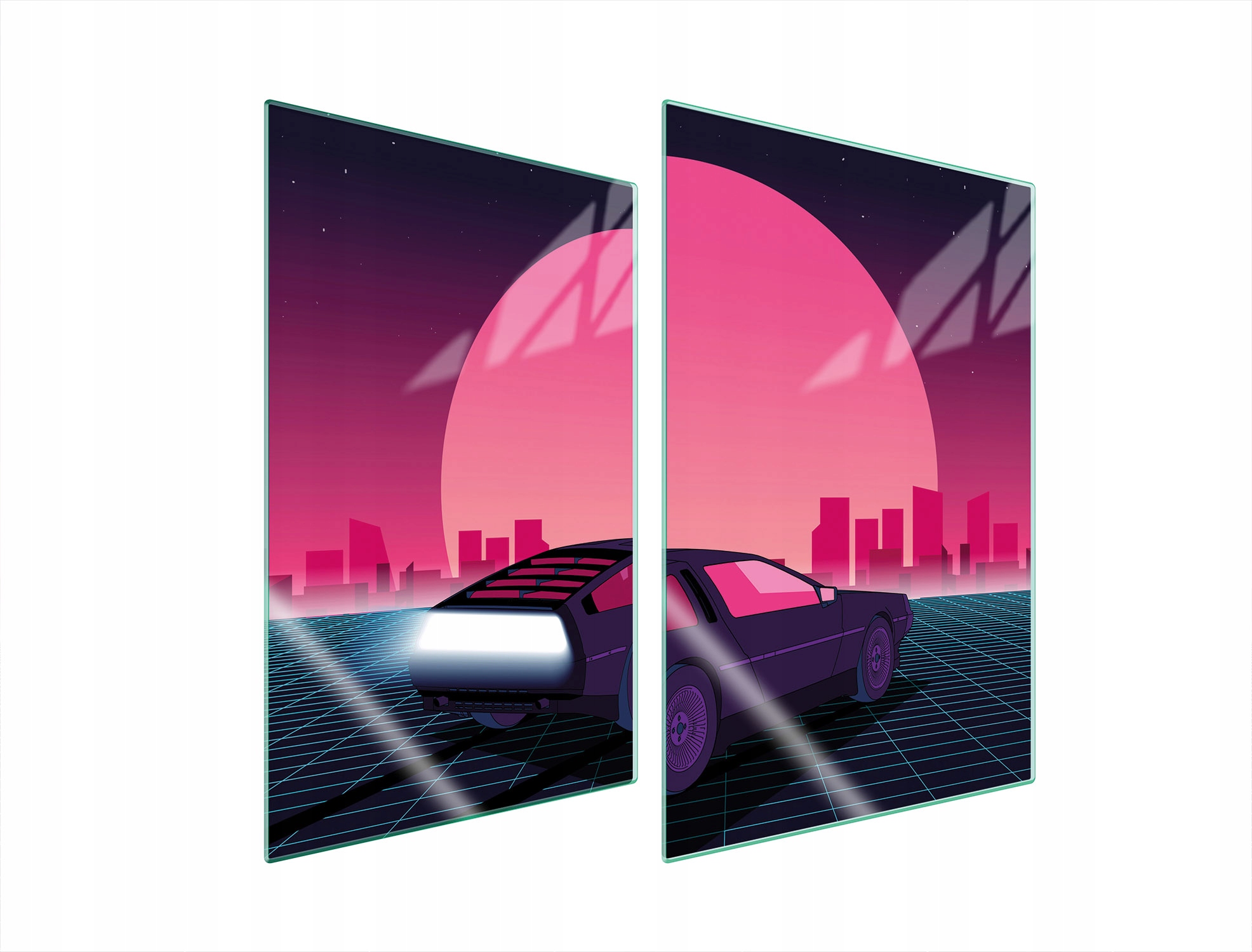 Skleněná Ochranná Deska Do Kuchyně 2x35x52 Auto Tvrzené Sklo