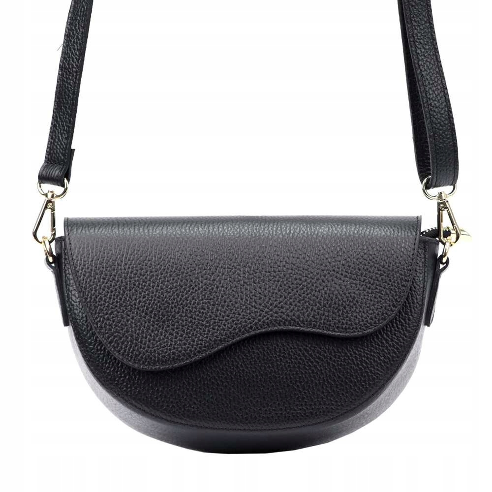Kabelka Přes Rameno kabelka Luka 20-063 Dollaro kožená černá