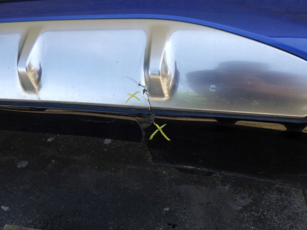 KIA SPORTAGE 5 V GT LINE 21- bumper rear