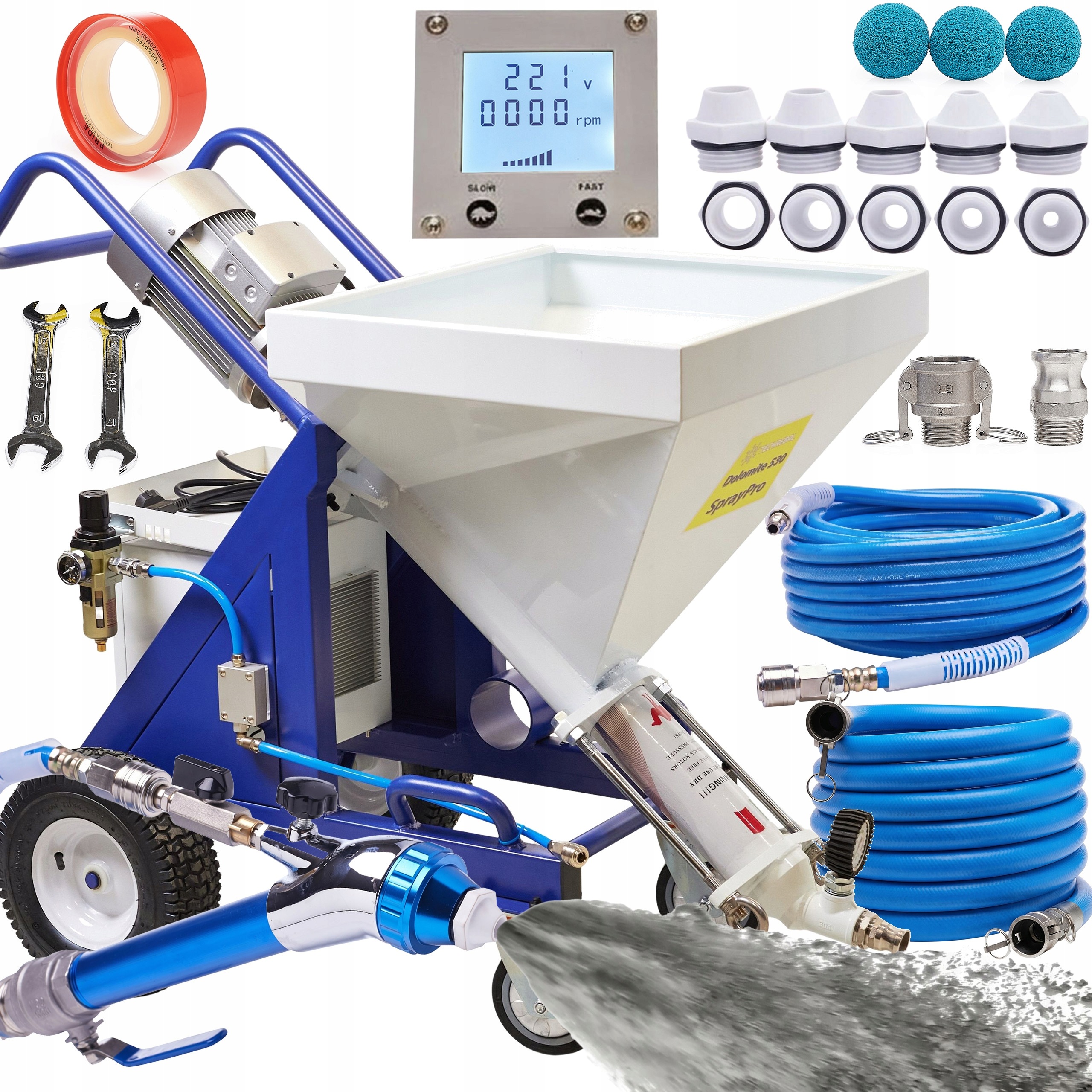Omítací agregát Techrebal Dolomite 530 5 kW 35 l/min