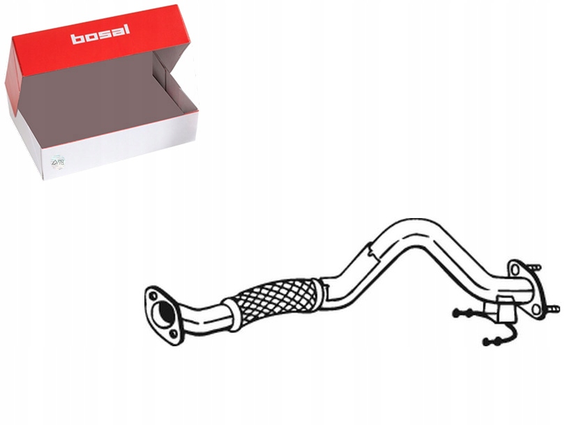 Výfuková Rúrka Predná Elastická Vw Beetle Eos Golf P Asistent Kolízia #34