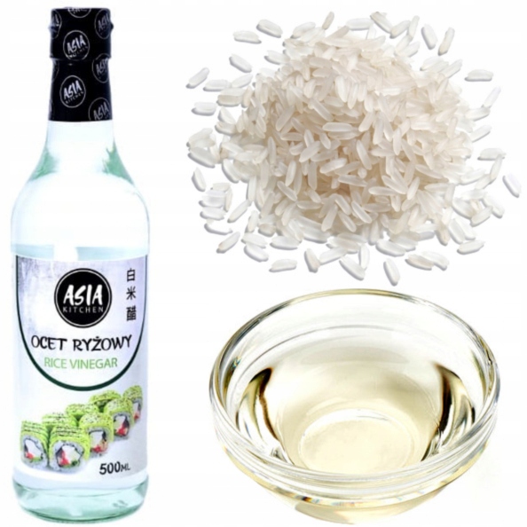 

Ocet Ryżowy z Ryżu Do Sushi 500ml Asia Kitchen