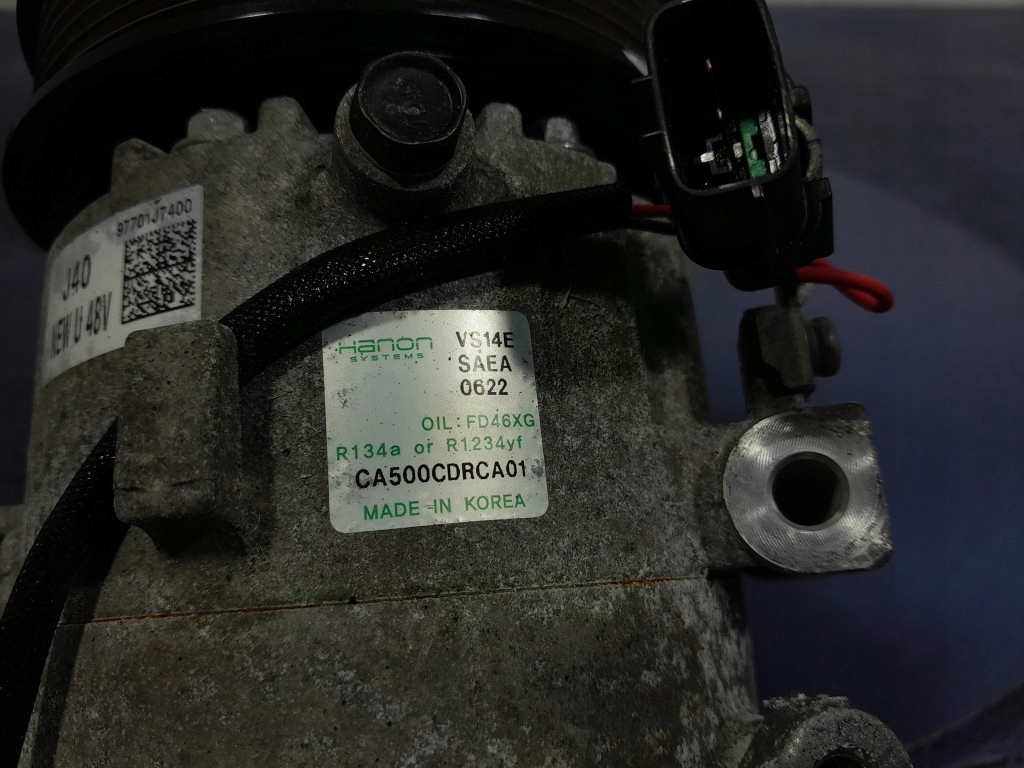 kia CEED III РЕСТАЙЛИНГ 1.6 136 ЛС D4FE компрессор кондиционера 97701J7400