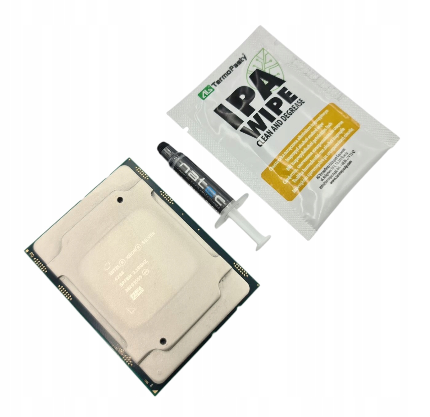 Intel Xeon Silver 4208, SRFBM, 8-core 2.1 + 2 inne produkty