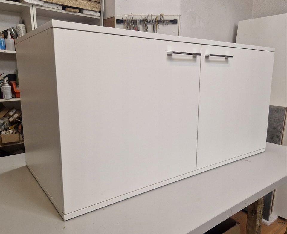 ШКАФ КОМОД ПОД ТЕРРАРИУМ АКВАРИУМ 120X50X60 УСИЛЕННЫЙ ТВЕРДЫЙ КНИЖНЫЙ ШКАФ RTV