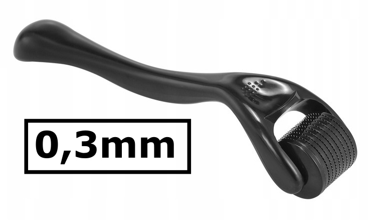 

Roller wałek z igłami do brody zarostu masażer