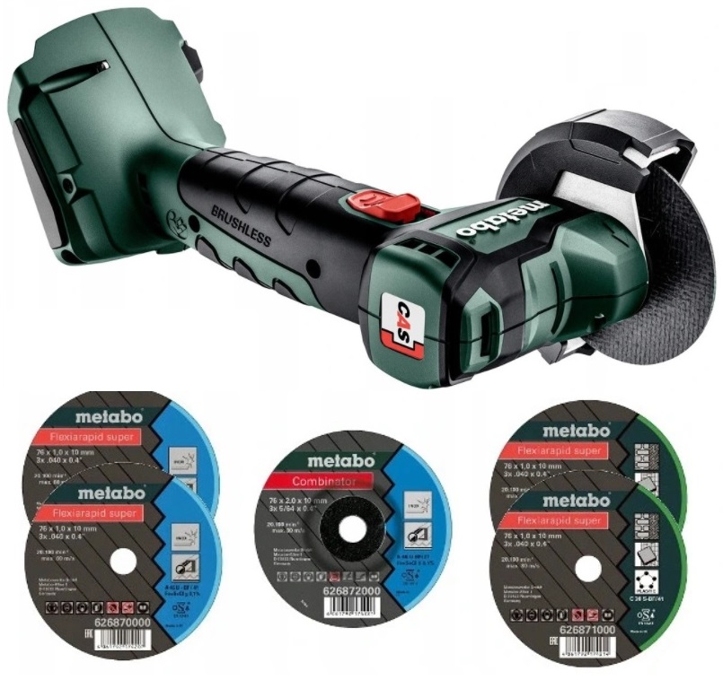 Metabo 600349850 Akumulatorowa Szlifierka Kątowa 76mm CC 18 Ltx Bl
