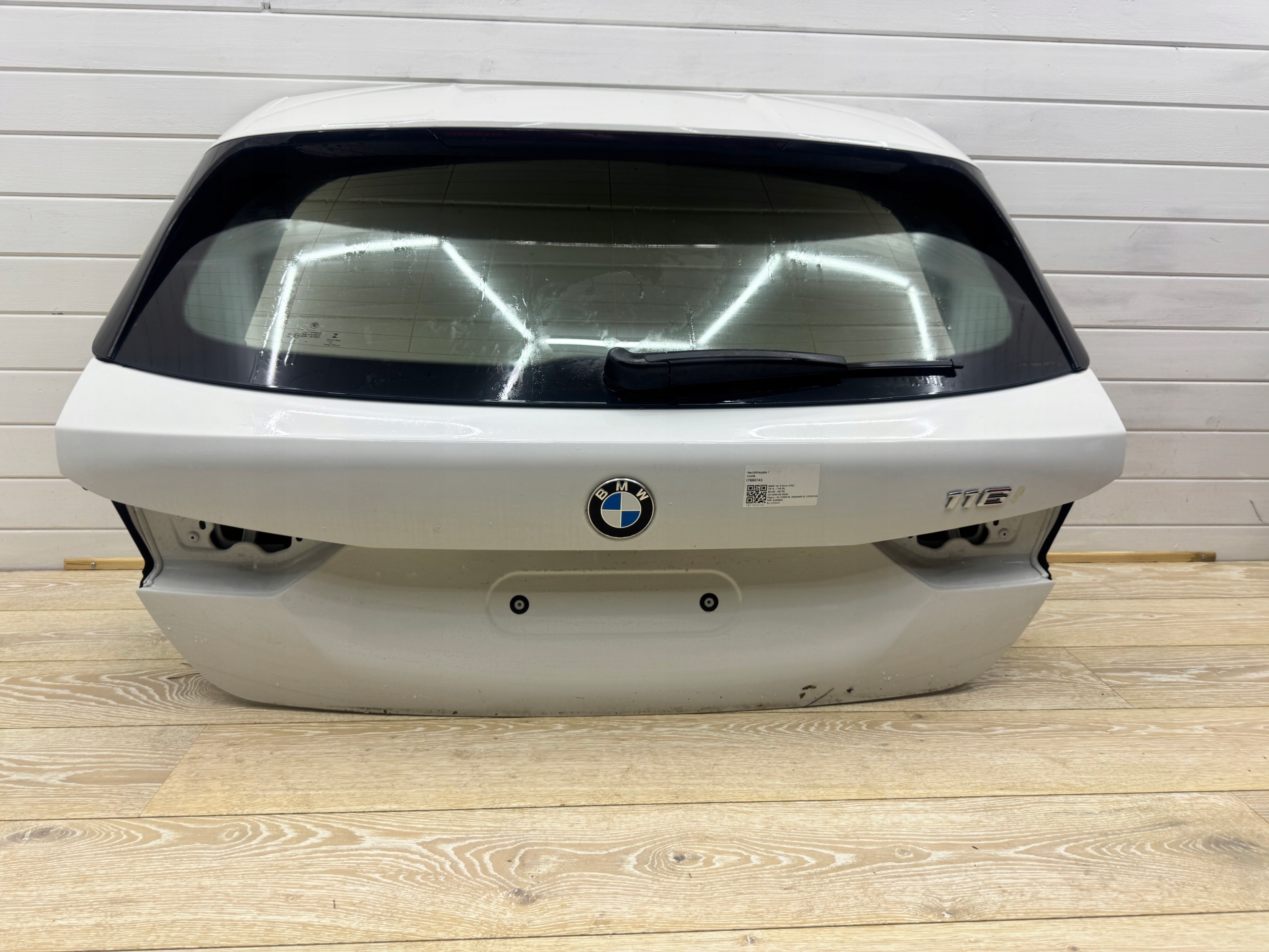 BMW 1 F40 boot doors complete A300