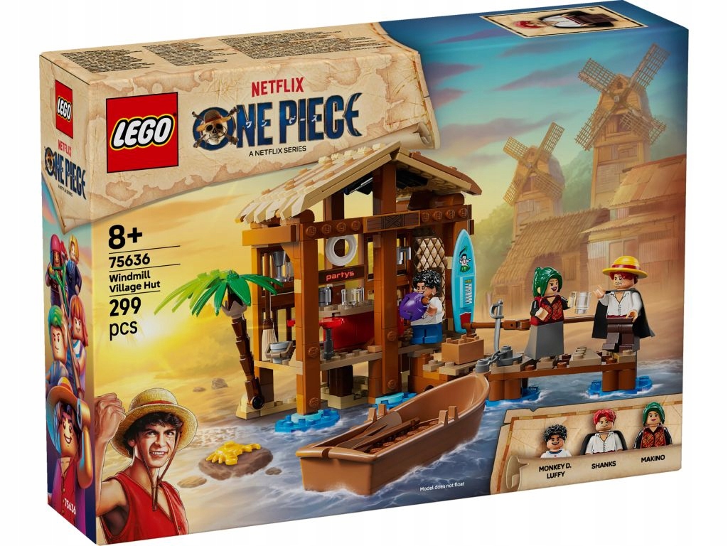 Lego 75636 One Piece Chatka ve vesnici Fuusha