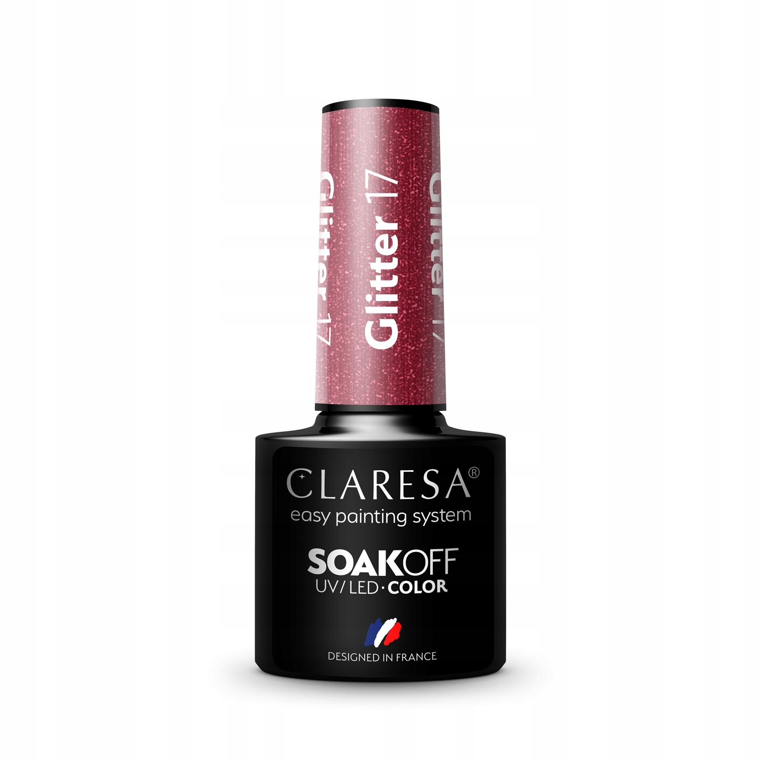 17 Glitter UV Nagellack 5 ml Claresa — 5
