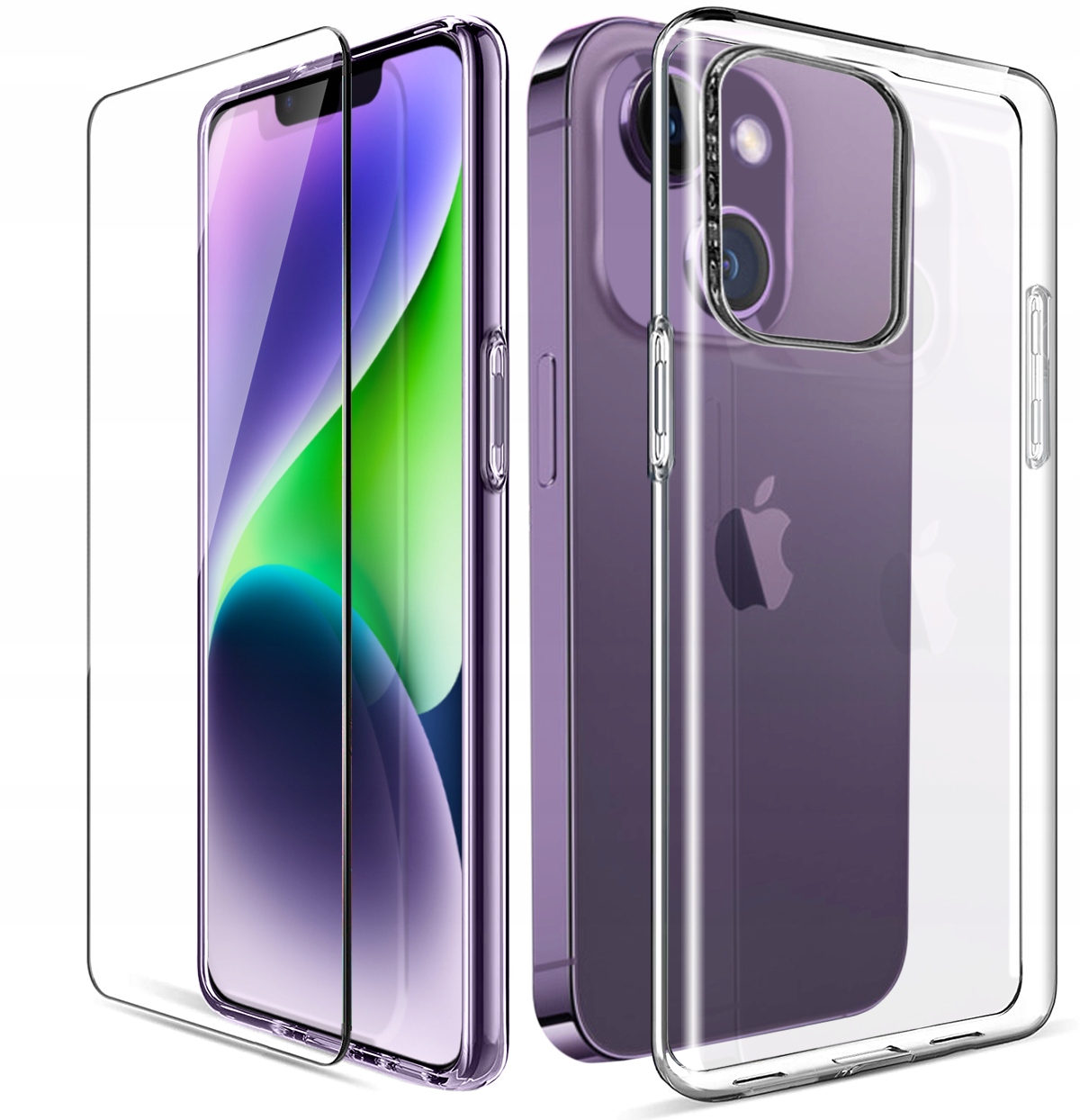 

Etui Silicone Case Szkło do Apple iPhone 14 Plus