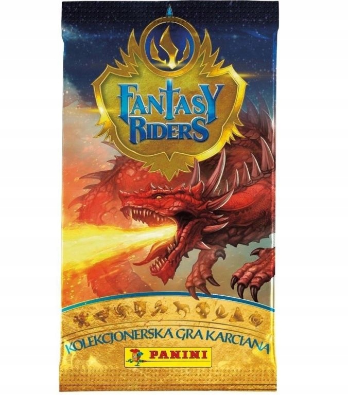 Karty Fantasy Riders Panini Kolekcja Plemiona 1 Saszetka Booster