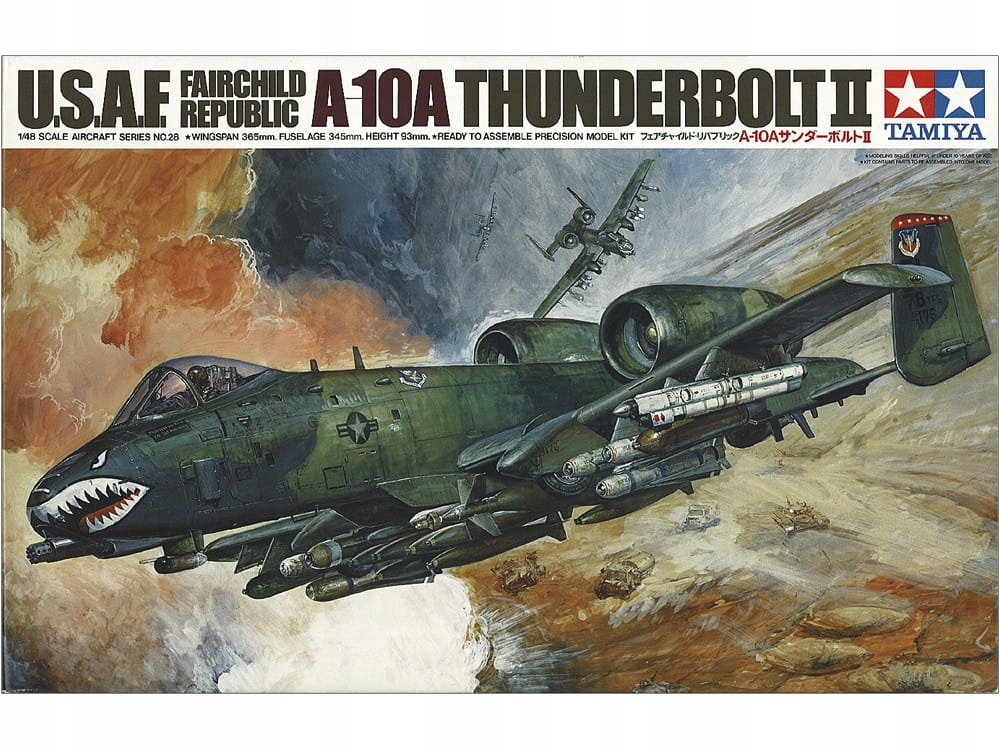 A-10A Thunderbolt II (Fairchild Republic) 1:48 Tamiya 61028