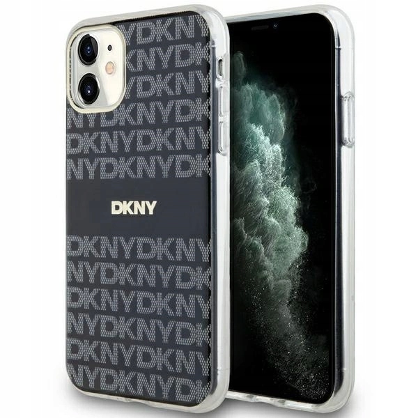Dkny DKHMN61HRHSEK iPhone 11 Xr6.1 černý/black hardcase IML Mono & Strip