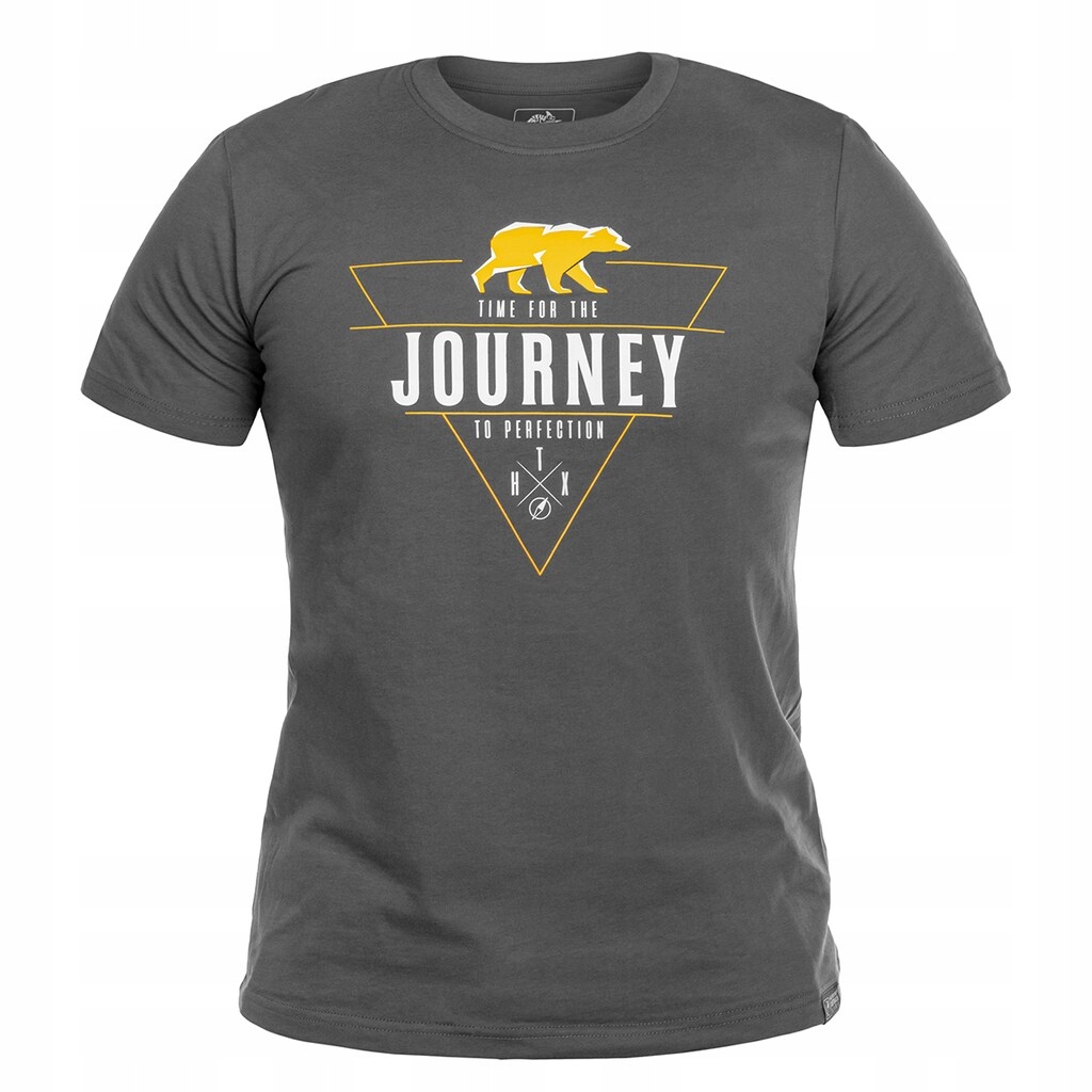 Koszulka męskaT-shirt Helikon-Tex Journey To Perfection Shadow Grey M