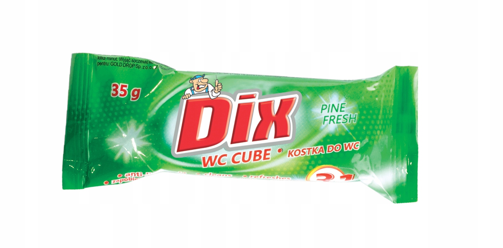 

DIX Sunik leśna kostka do Wc zapas 35g leśny