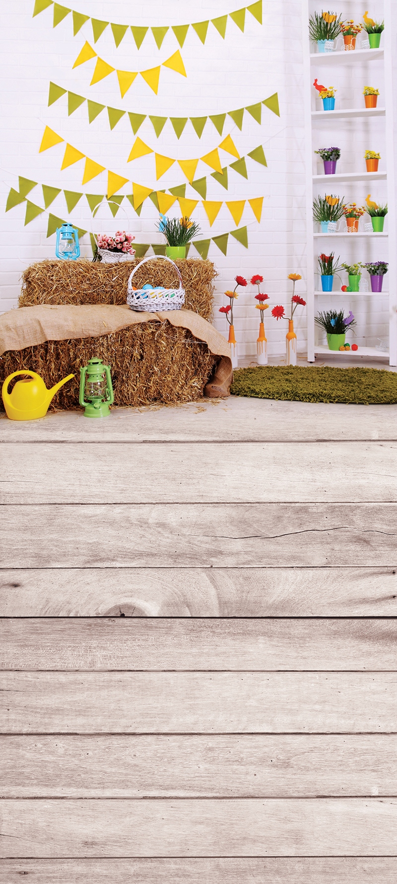 Grube tło WIOSENNE tła wielkanocne 160x300 WLKN063 Producent Fotoeksplozja