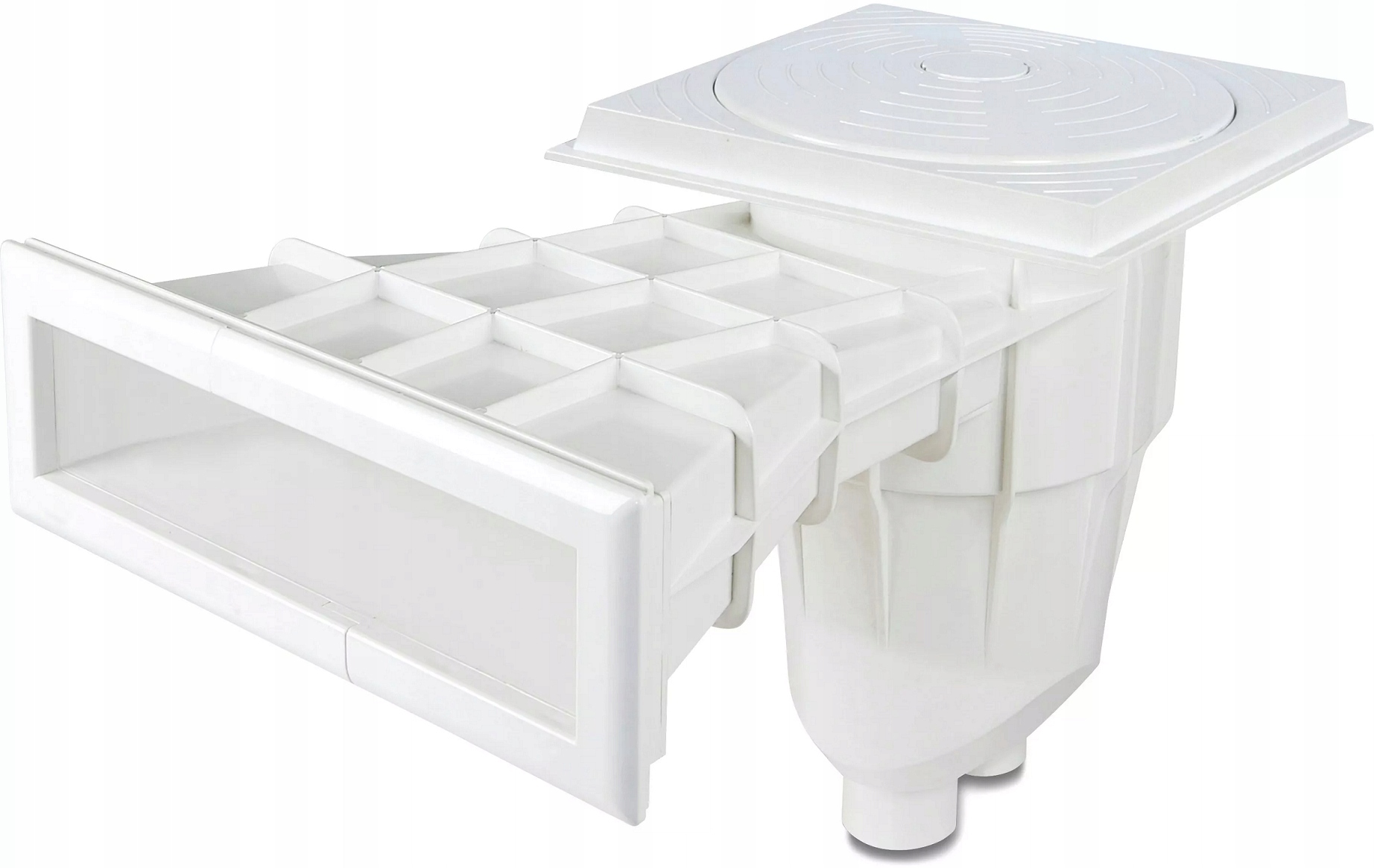 Bevo Skimmer vysoké hladiny vody 50/63 mm bílý