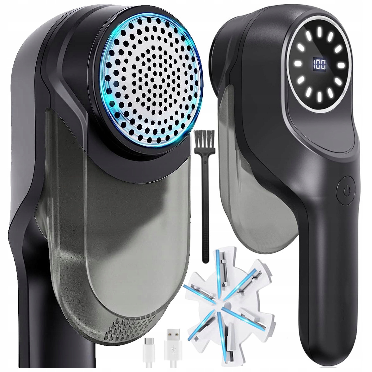 Golarka ubrań tapicerki DUŻA MOCNA BEZPRZEWODOWA swetrów 6 NOŻY NOWOCZESNA Marka Stator