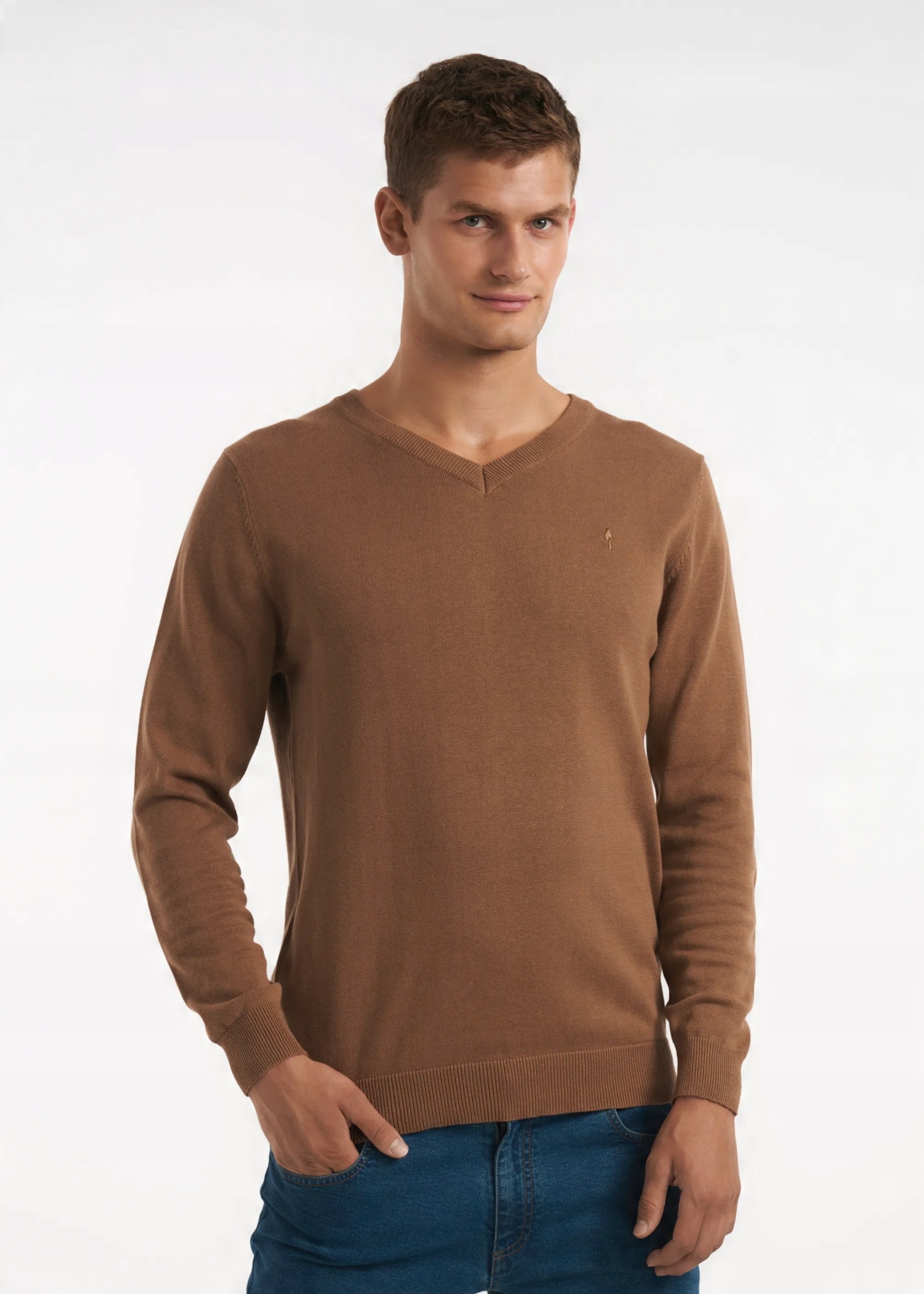

Ochnik Dopasowany sweter męski SWEMT-0081-24 r. M