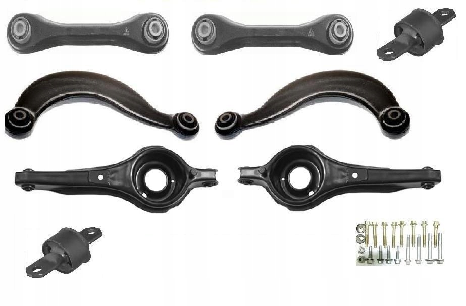 Rameno Ramena Volvo C30 C70 S40 V50 Zadní 8KS Šroubů