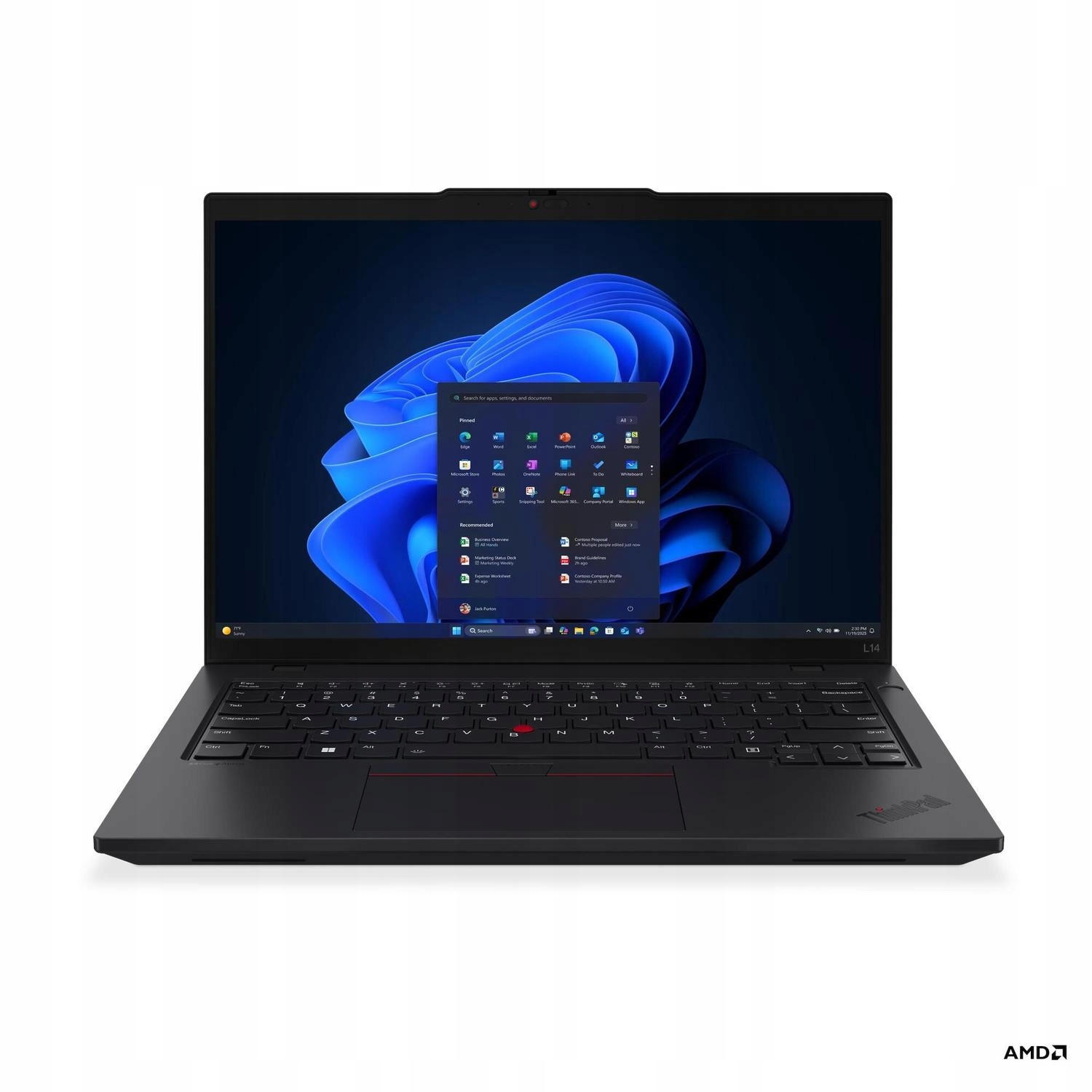 Notebook Lenovo ThinkPad L14 G6 14" Amd Ryzen 7 32 Gb 1024 Gb čierny