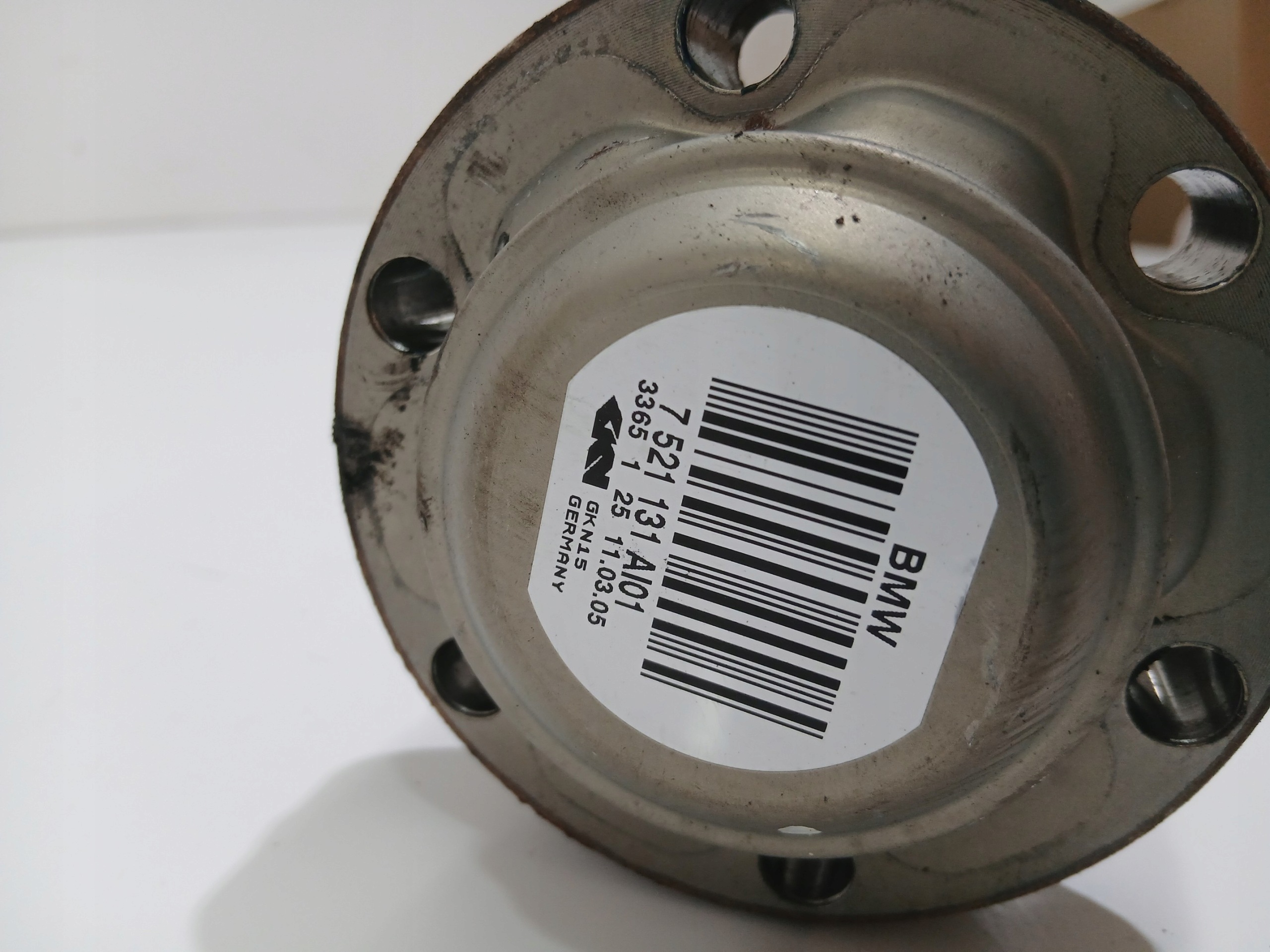 semi-axis right rear part BMW E60 N52B25A AUTOMAT OE 7521131 (0000497)
