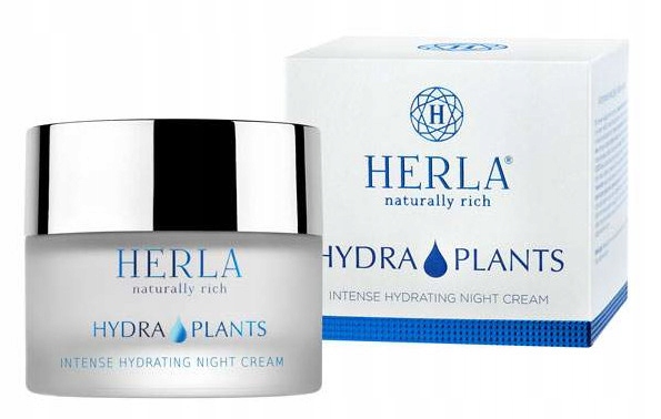 Herla Hydra Plants nawilżający krem na noc 50 ml