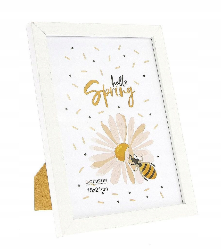 

Biała Drewniana Ramka Do Zdjęć Na Zdjęcie 15X21