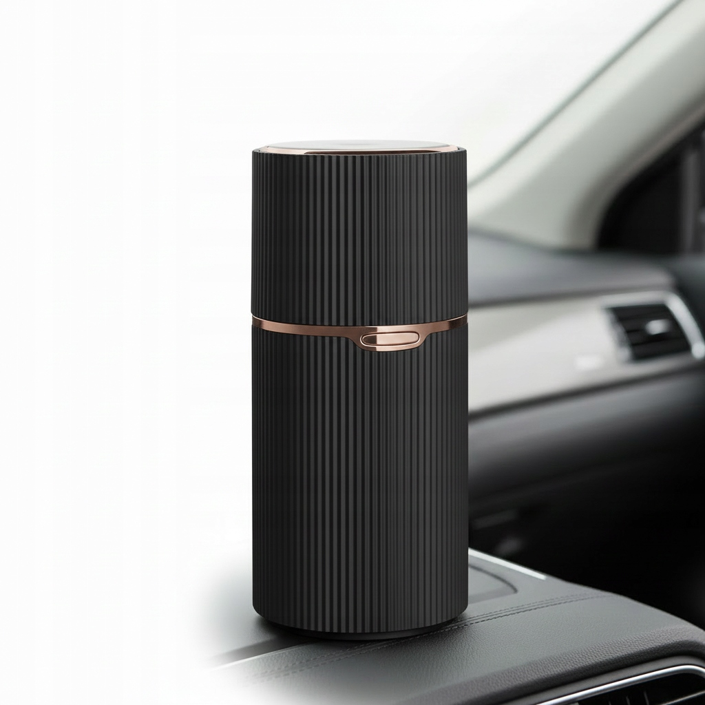 Dyfuzor Aroma Cup 2 ultradźwiękowy do olejków 100 ml brązowy do samochodu