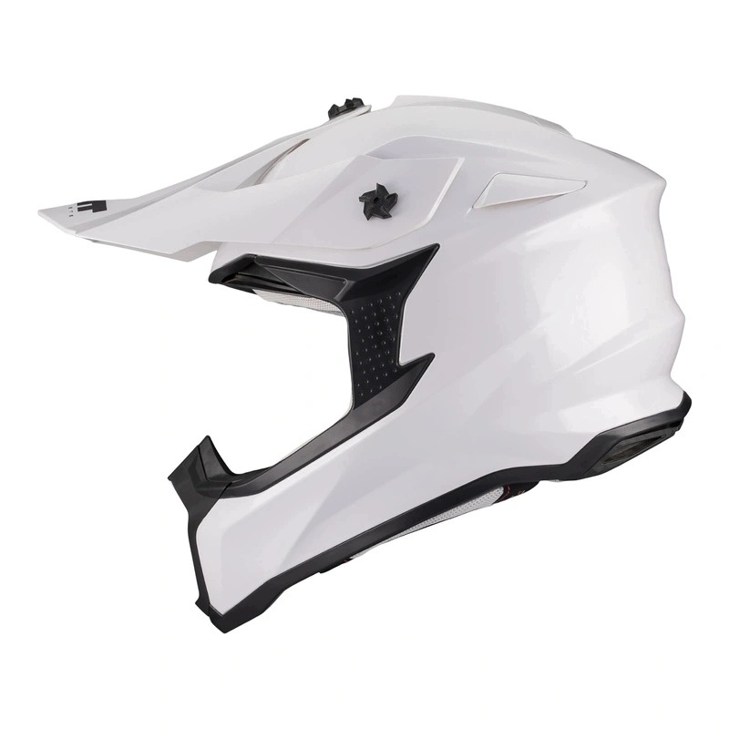 Motocyklová prilba Mt Falcon S Pure A0 Gloss Pearl biela Darčeky