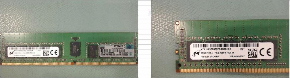 Operační paměť Hewlett Packard Enterprise 16GB PC4-2666V-R, registrovaná (ecc Registered)