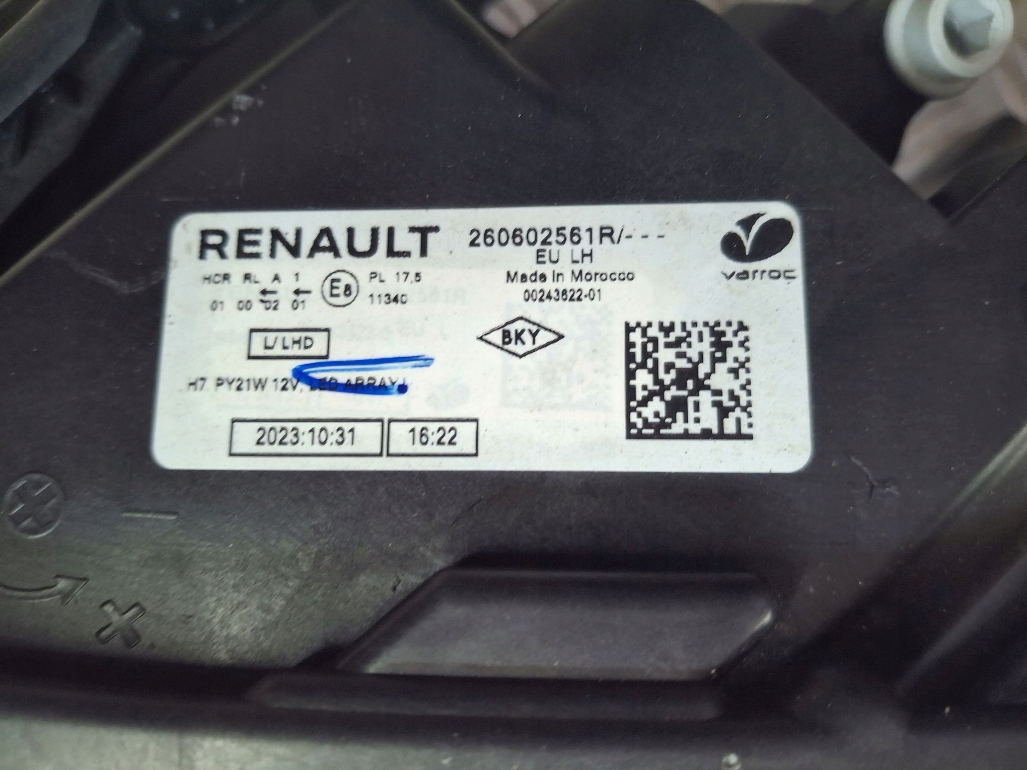 light left front LED DACIA SANDERO III JOGGER 2020R->