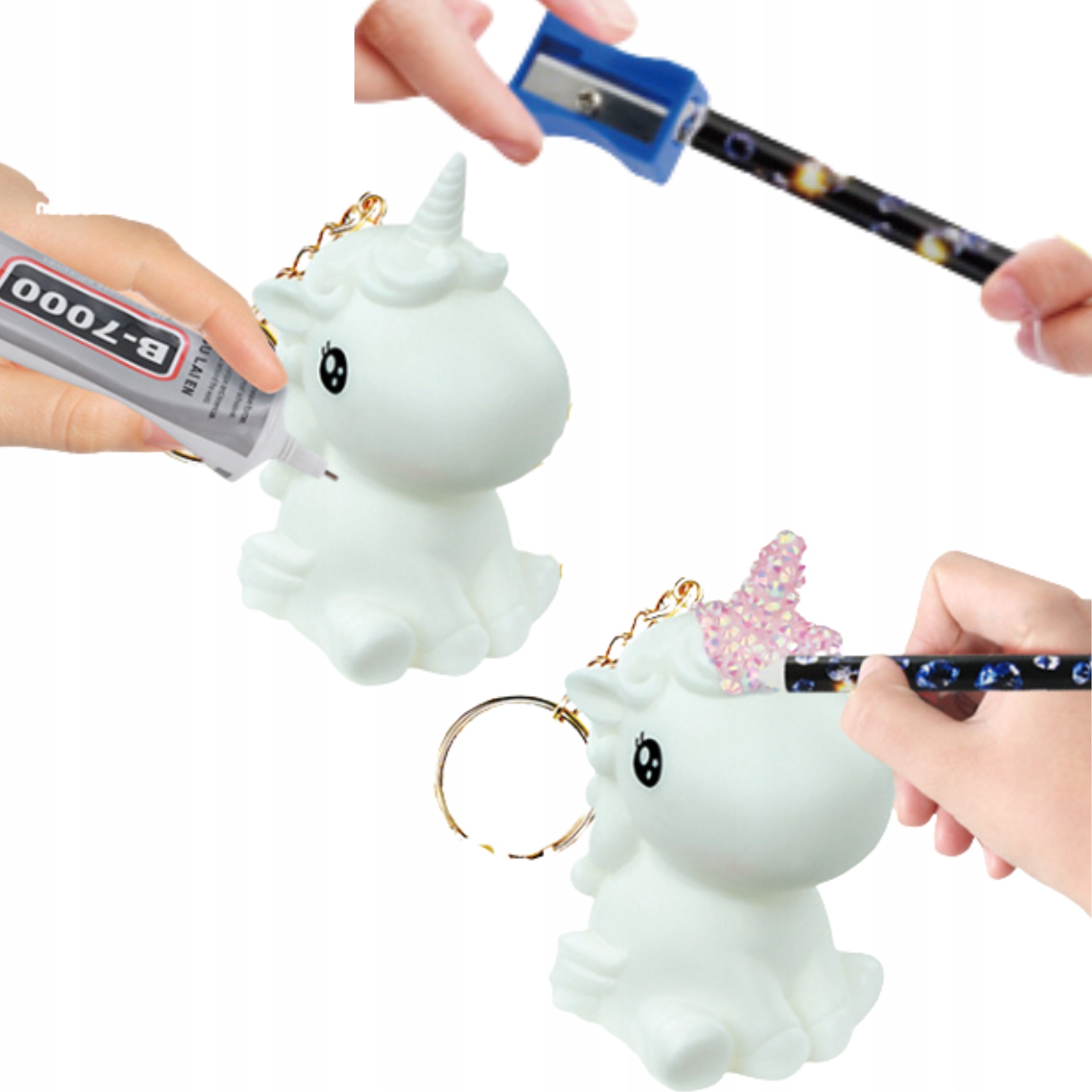 ZESTAW ARTYSTYCZNY WYKLEJANKA MALOWANIE DIAMENTAMI JEDNOROŻEC Kod producenta HAFT DIAMENTOWY ZESTAW DO MALOWANIA 5D