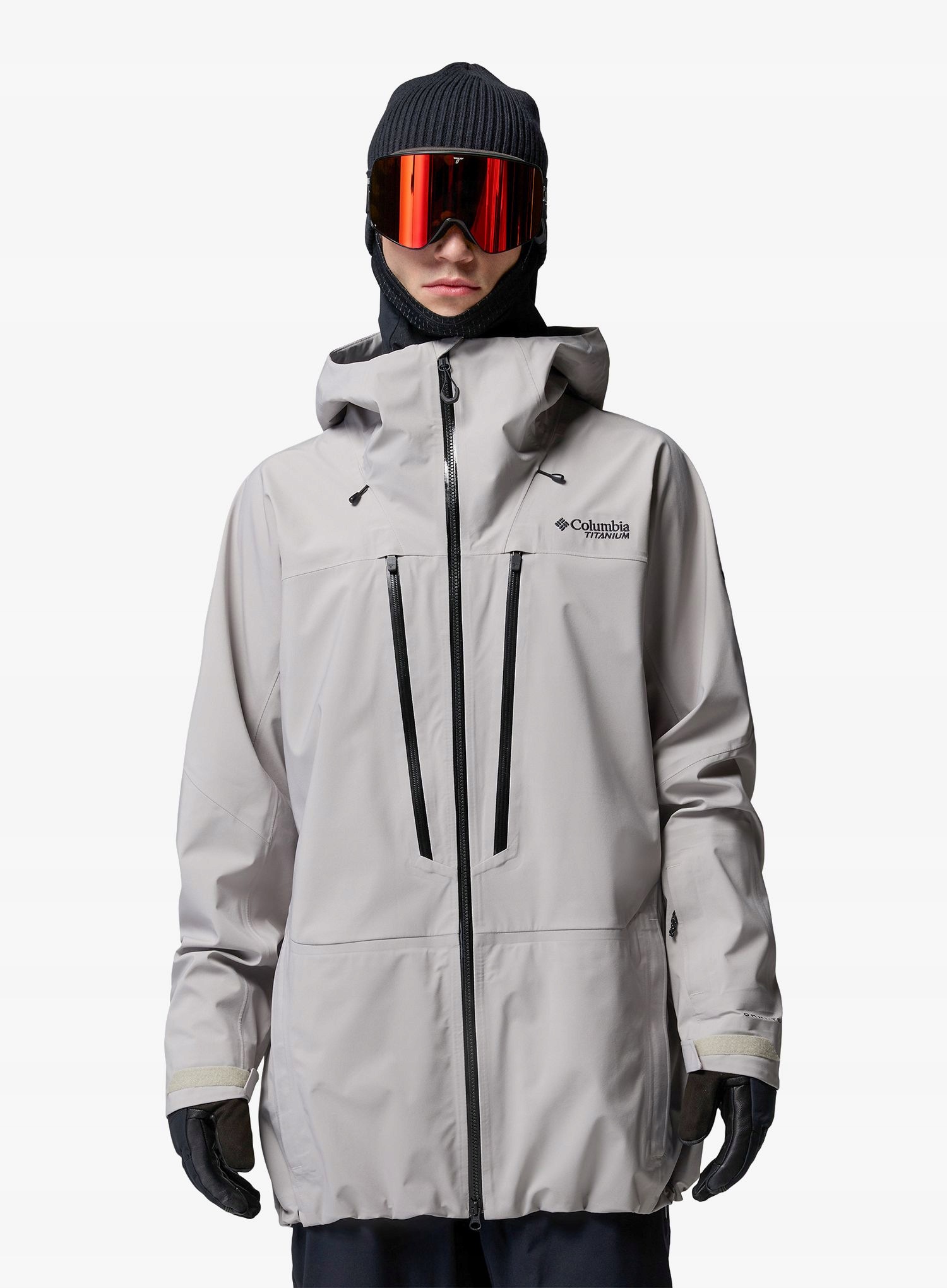 Kurtka narciarska Columbia Platinum Peak II 3L Shell flint grey L