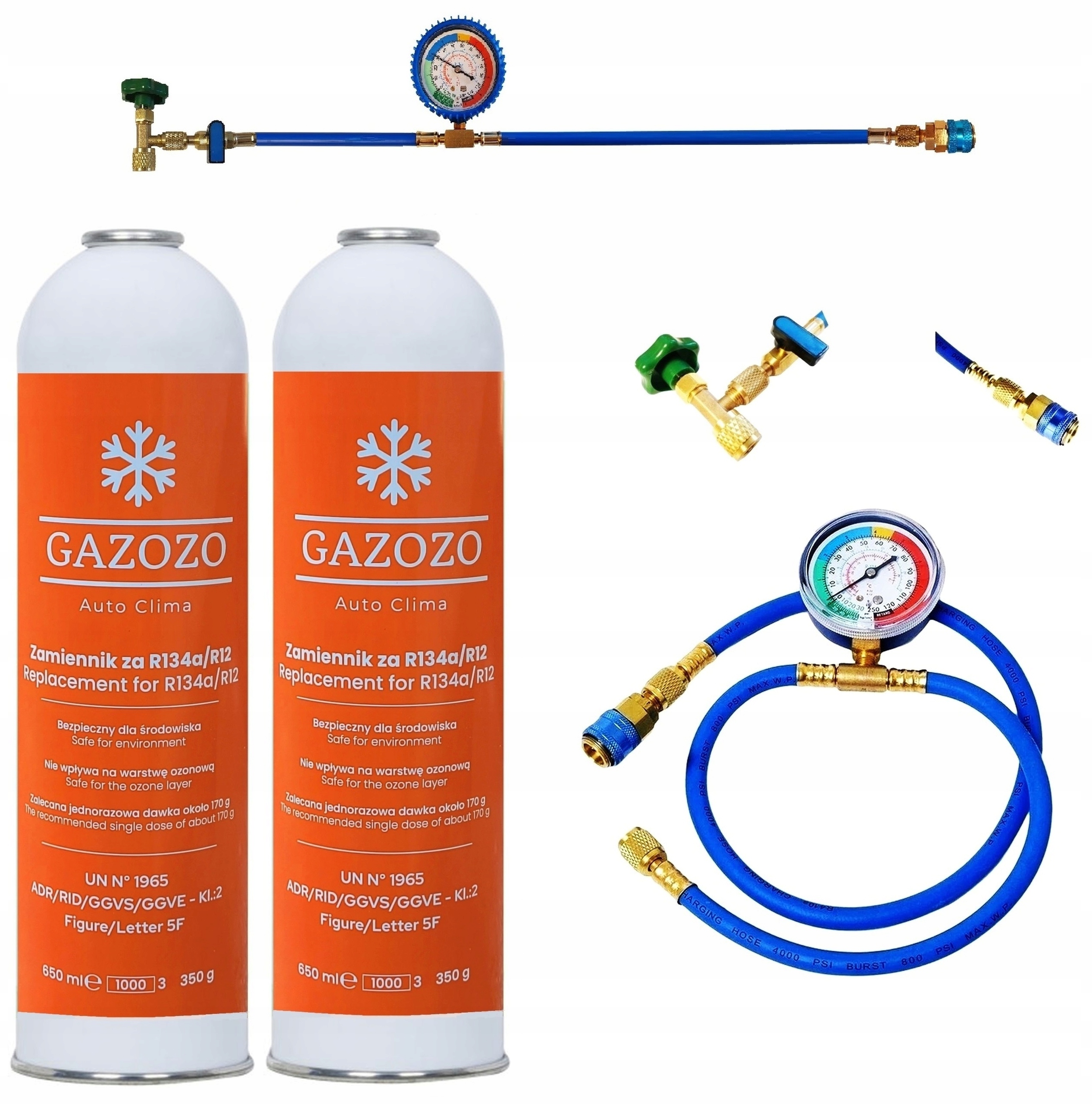 Комплект для пробивки кондиционера для автомобилей на R-134a