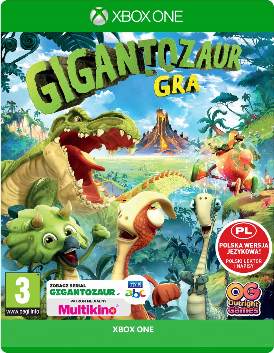 Gigantosaurus The Game XBOX  X / XBOX ONE POĽSKÝ DUBBING