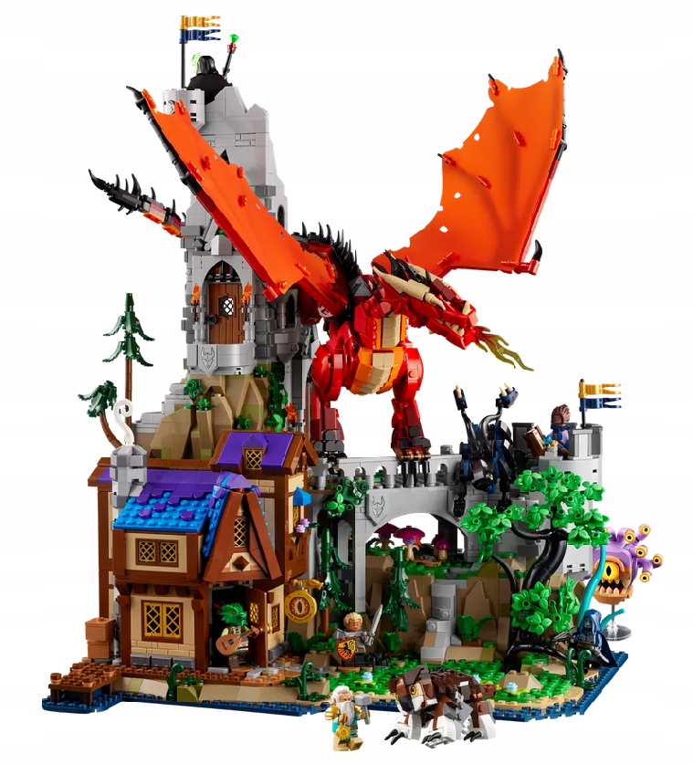 LEGO 21348 IDEAS DUNGEONS & DRAGONS - OPOWIEŚCI CZERWONEGO SMOKA Marka LEGO