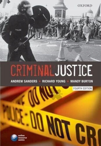 Criminal Justice Andrew Sanders, Richard Young, Mandy Burton