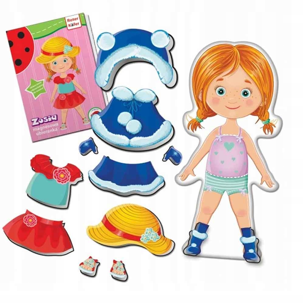 Gra Magnetyczna UBIERANKA ZOSIA Pory Roku Magnesy 3+ Roter Kafer EAN (GTIN) 4820195056325