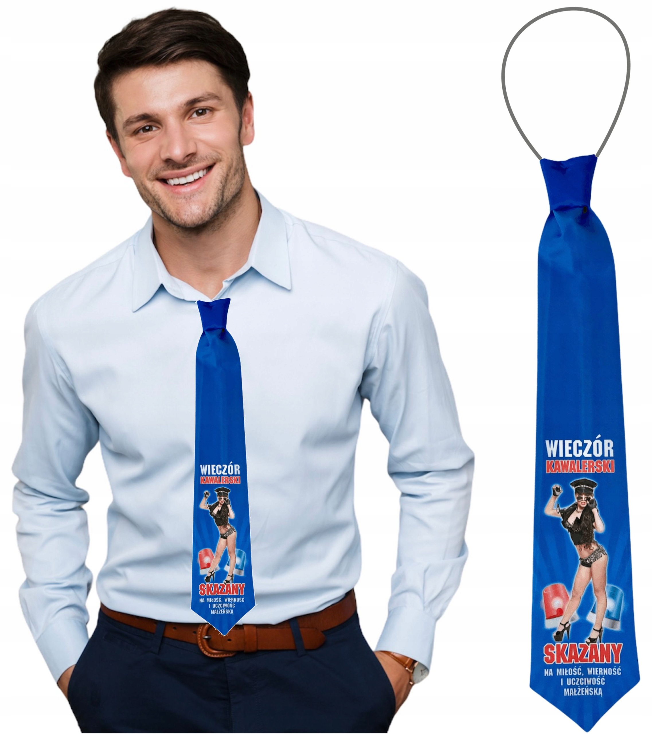 

Krawat na Wieczór Kawalerski kawalerskie 5wzorów