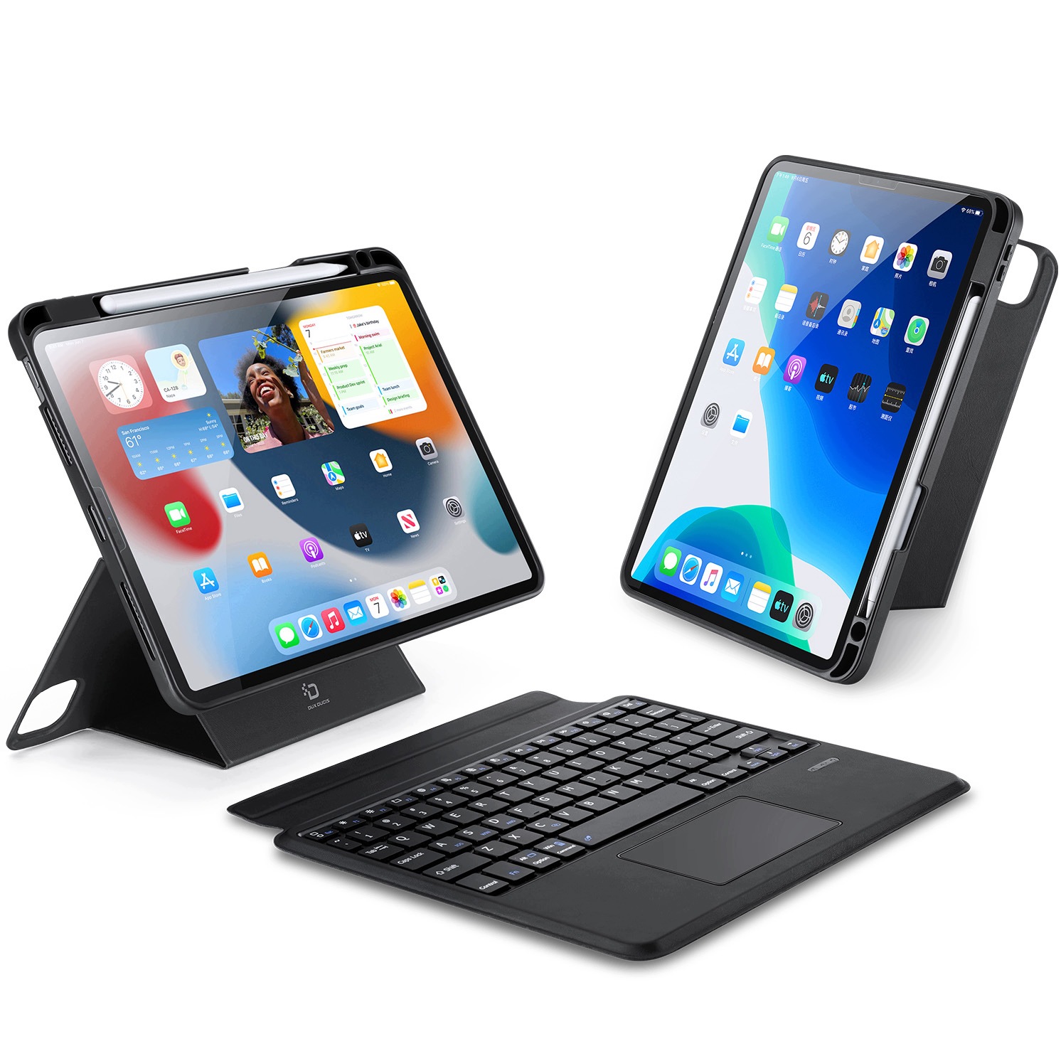 Puzdro s klávesnicou Dux Ducis pre iPad Air 11 2020-2026 Pro 11 2018-2022