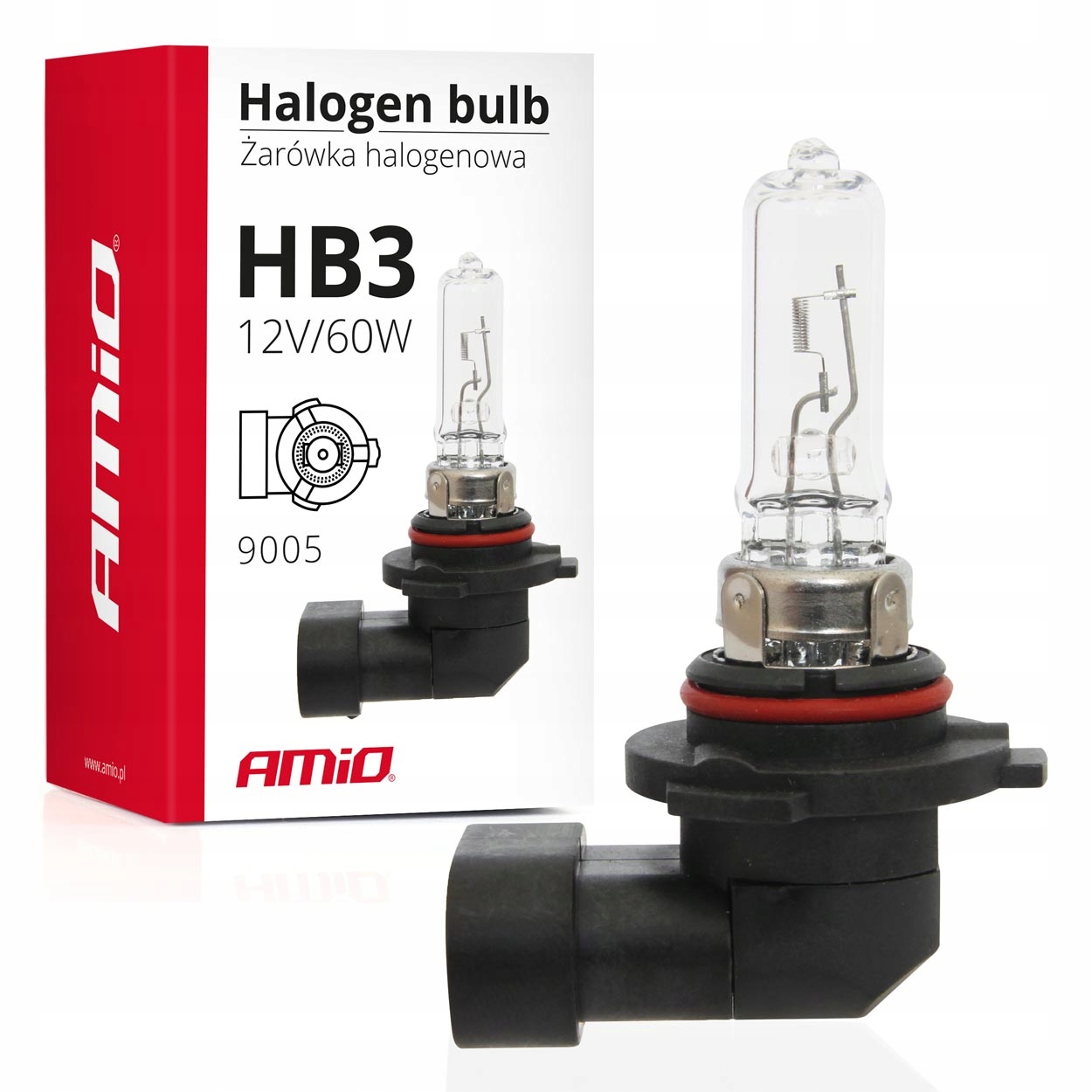 

Żarówka Halogenowa HB3 12V 65W filtr Uv Żarówki