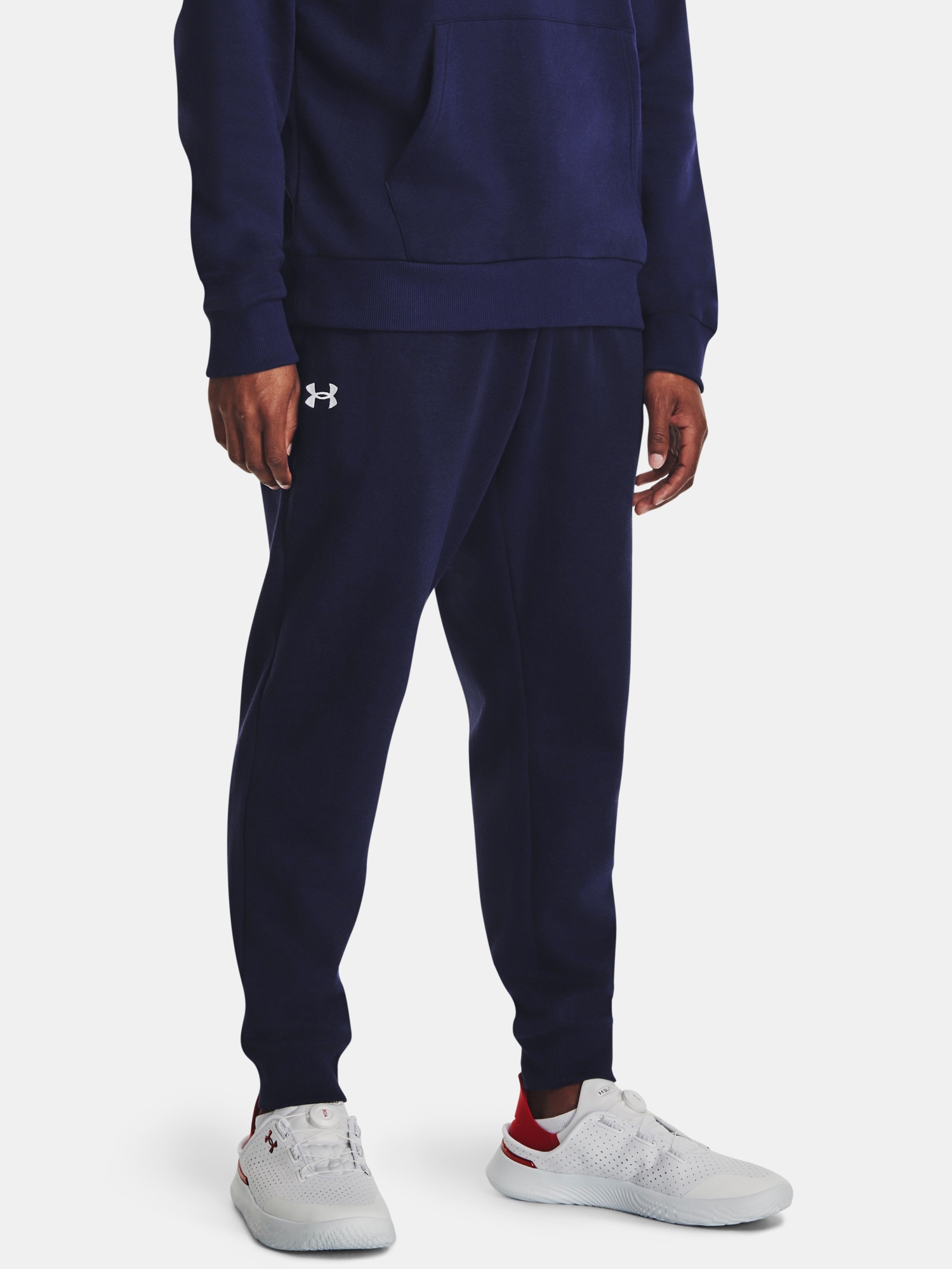 Tepláky Ua Rival Fleece Joggers-BLU vel. S
