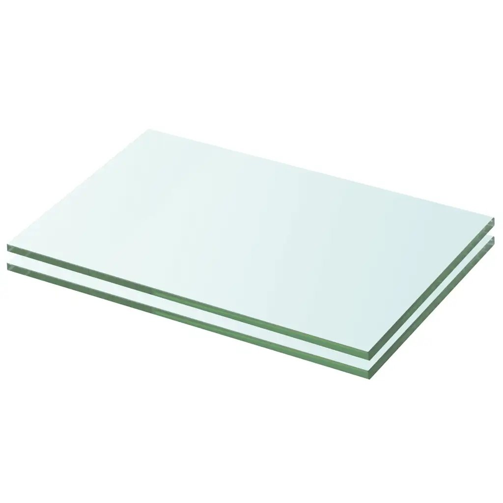 Výstavní panel z tvrzeného skla 20 x 25 cm, bezbarvý, 15 kg