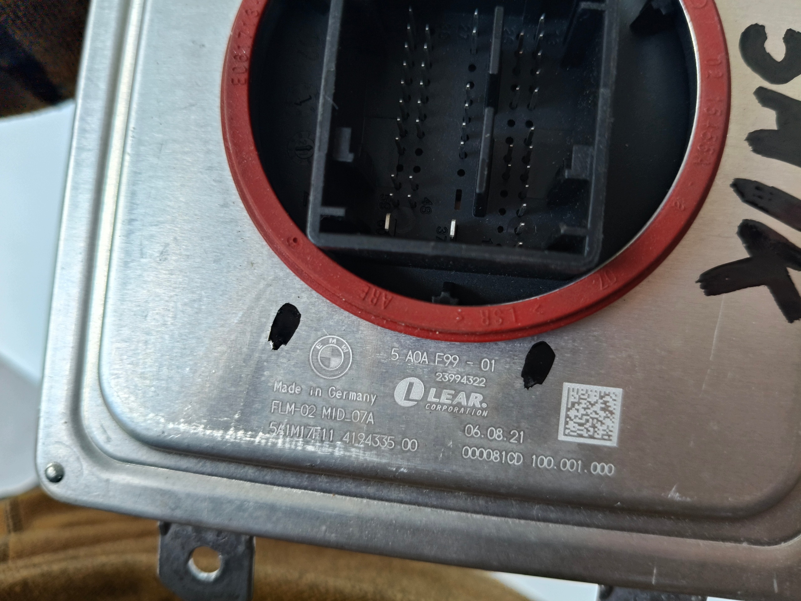 steuergerät modul LED BMW 5A0AF99