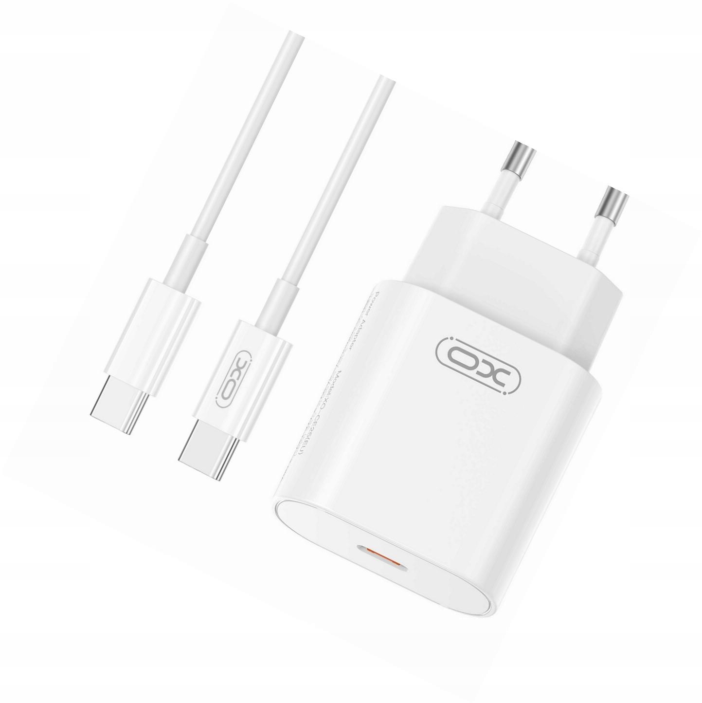 Szybka ładowarka Xo 25W z kablem i wejściem Usb-c do Motorola Moto G86