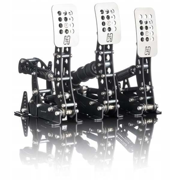 Heusinkveld Sim Pedals Ultimate+, Czarne, Zestaw 3 pedałów