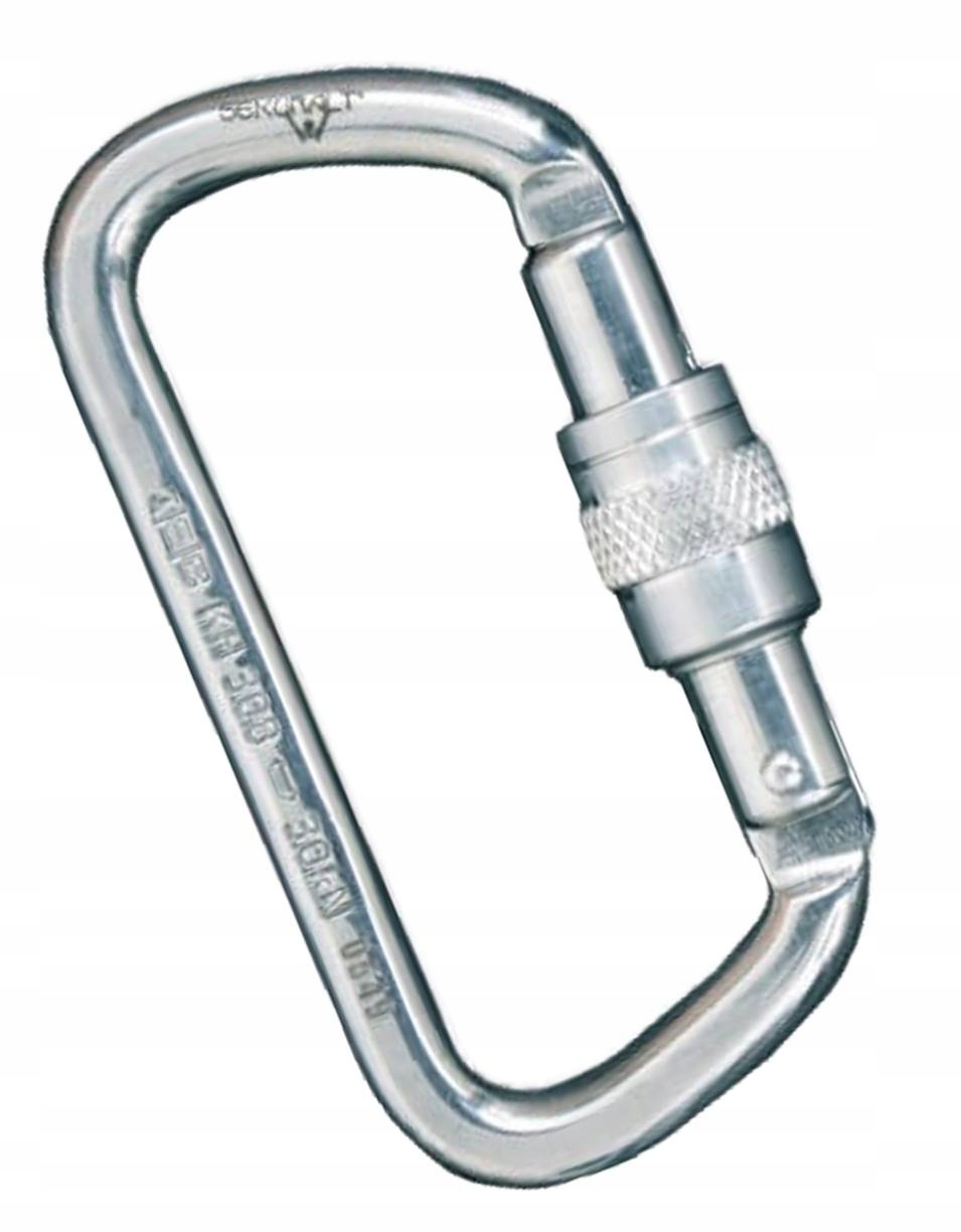 Zámek nerezová ocel šroubovací Irudek 308 Inox 30kN pro lana En 362