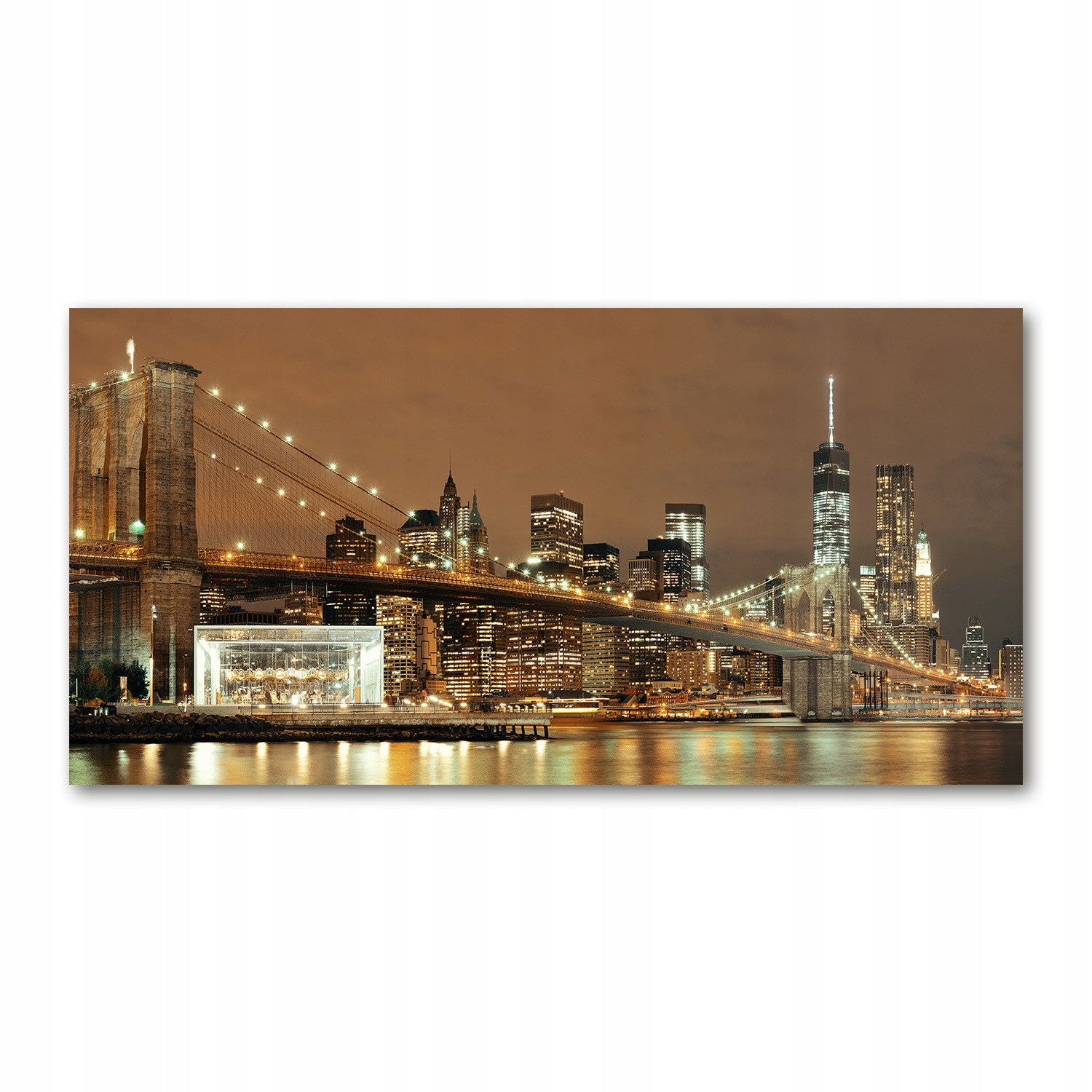 Fotoobraz sklo akryl Manhattan New York 120X60